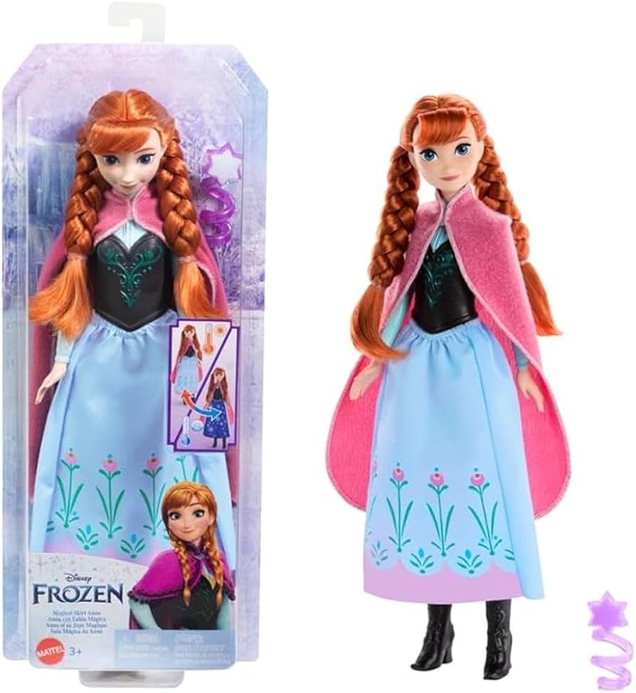 Disney Frozen Color Change Magical Anna Doll