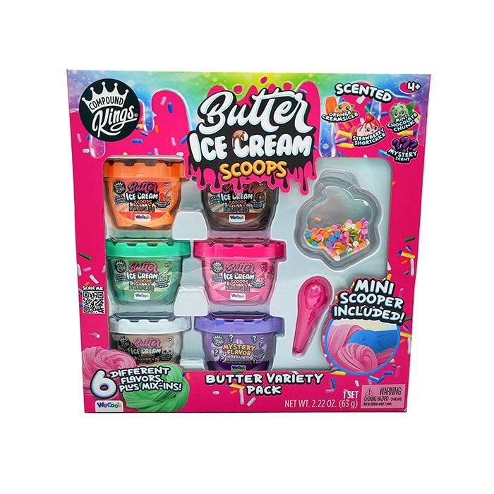 Slime Assortment of Butter Ice Cream Balls