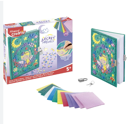 يوميات كريتيف فسيفساء سرية خريطة