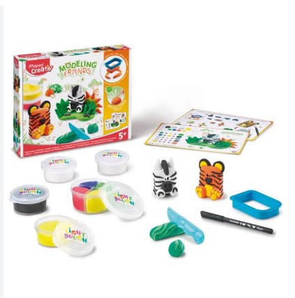 Maped Clay Creative Modeling Friends Set