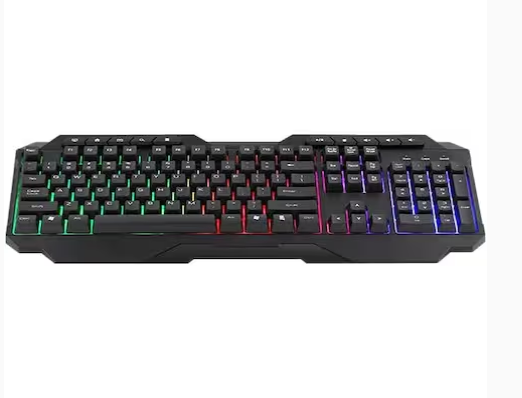 لوحة مفاتيح العاب بسلك مع اضاءة