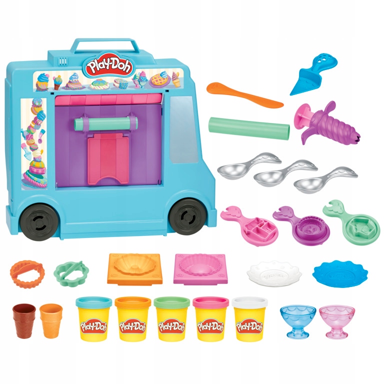 Play Doh Ice Cream Truck Playset