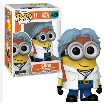Funko Pop Rocks Minions x BTS - Suga