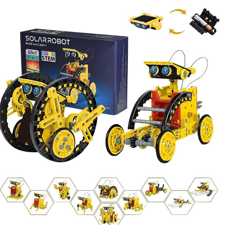 Picasso 12 in 1 Solar Robot Building Kit