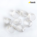 واقي من زاوية دائريه لسلامة الأطفال مجموعة من ٨ حبات مع أشرطة لاصقة