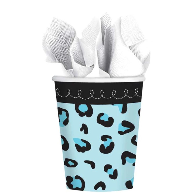 أكواب استحمام سويت سفاري بوي للأطفال 9 أونصة ، 18 قطعة