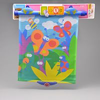 واقي من الشمس قابل للسحب على شكل فراشة