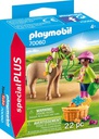 PLAYMOBIL GIRL WITH PONY 
