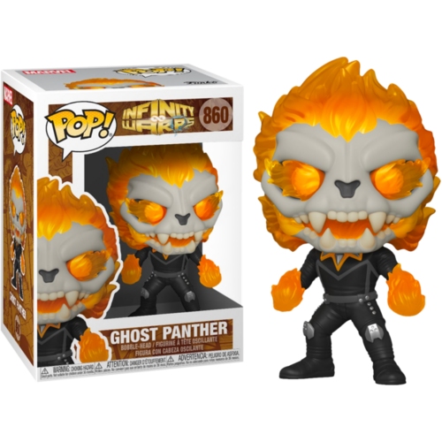 Funko Pop Marvel Infinity Warps 863 Ghost Panther Glow