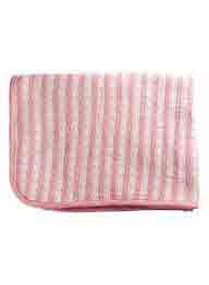 Moon Baby Cotton Blanket Large Size 70 x 102 cm from 12 months to 12 months - Pink