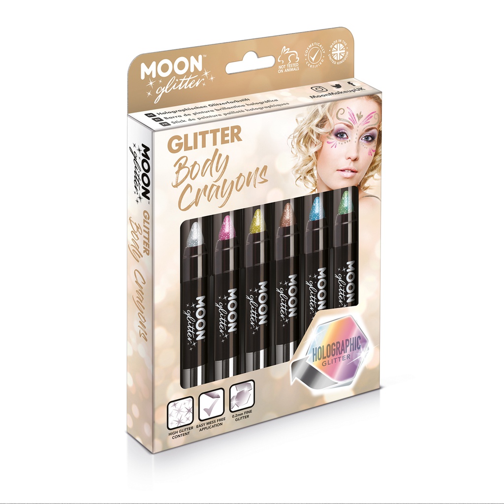 Holographic Body Crayons - Boxset