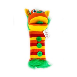 [PC007013] بابيت دمية محبوكة أزرار استخدام اليد