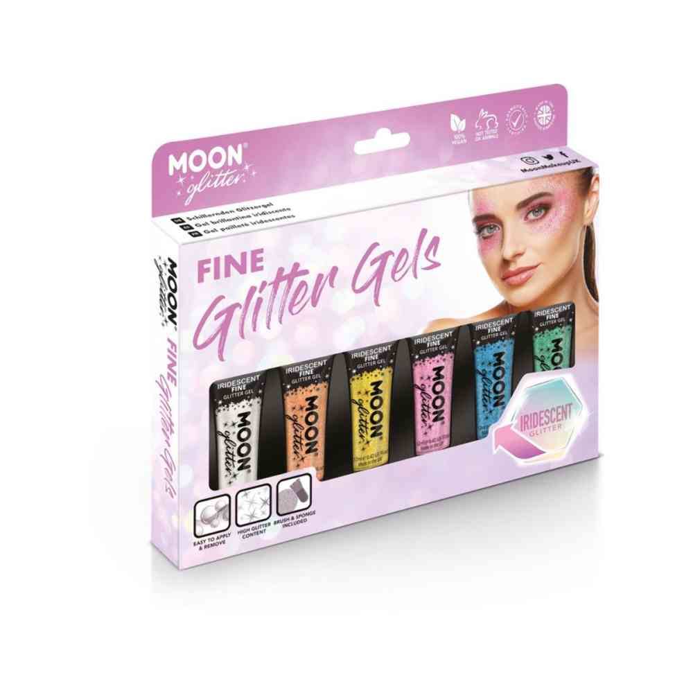 Iridsecent Fine Glitter Gel - Boxset 
