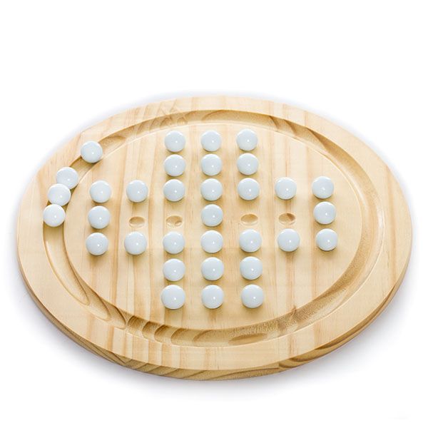 لعبة سوليتاريو خشبية كلاسيكية بورد