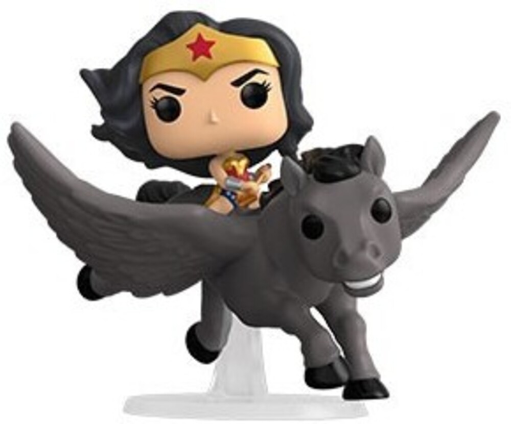 FUNKO POP-RIDES-280-WONDER WOMAN IN PEGASUS-SUPER DELUXE