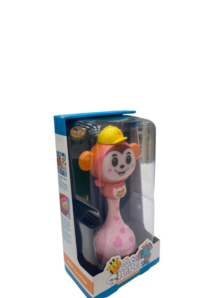 Musical electronic organ with light and music