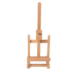 Fine art wooden easel measures 14 x 16 x 44 cm