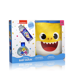 [9676] Baby shark bag + shower gel