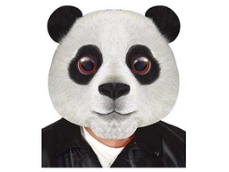 [2516] giant panda mask halloween