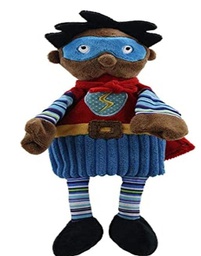 [PC001919] Babbitt Super Hero Doll Blue Mask-38cm