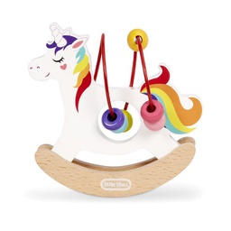 [LIT-651182] ليتل تايكس لعبة متاهة من الخرز الخشبي