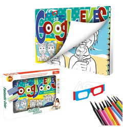 [931] Small Size Games 3D Picture Drawing Painting Books