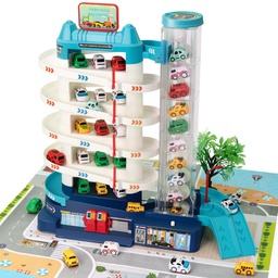 [1232-16] مواقف بناء سيارات مع مصعد