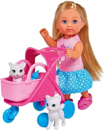 [105733348] STEFFI LOVE CAT BUGGY DOLL