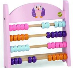 [OPSOP1102612] لعبة أوبس  شكل بومة خشبية تعليمية