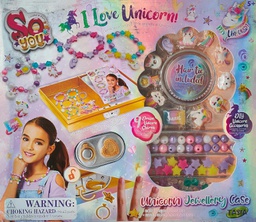 [T08361-A-A] Unicorn Jewellery Case