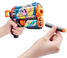 [XS-36649-A] X-Shot - Skins Flux 8 Darts Poppy