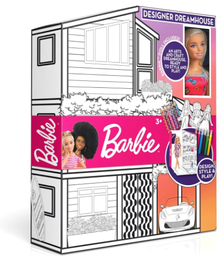 [brb-5687] Barbie dream house designer with Barbie doll