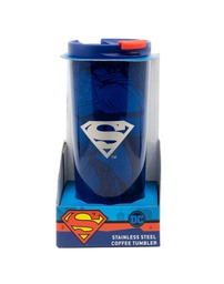 [85663] Superman 425ml Stainless Steel Coffee Mug