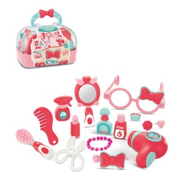 [18-2303710] طقم أدوات تجميل 15 قطعة