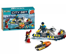 [40-1979206] City Fast Ship cube set 195 pieces