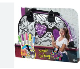 [DTT-6164] حقيبة فاشن تايم ذات وجهين مطرزة بالترتر