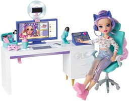 [GUG83050] Broadcast Studio Playset with Saadi Doll