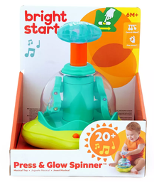[10042] BRIGHT STARTS Press the glowing spinner