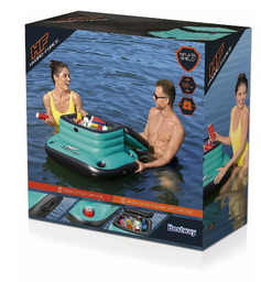 [26-43191] كولر رياضي كبير مع 4 هولدر + مسكات جانبية -88CM X 77CM