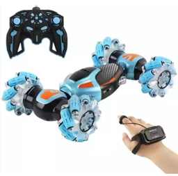 [16643] Car with remote control - handle and clock