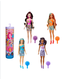 [HRK06] Barbie Color Bayville Rainbow Series Doll and Accessories with 6 Surprises