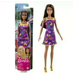 [DTF41] Barbie Doll - Purple Butterfly Dress