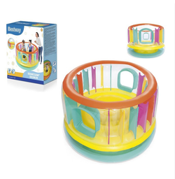 [26-52262] Round bouncer with colorful sides