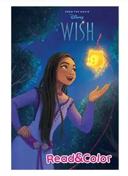 [2595] ديزني قراءة ولون - تمنيات للنجوم