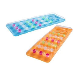 [26-43040] فرشة سباحة بالوان صيفيه شفافة