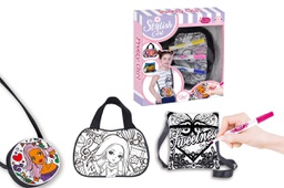 [32-1706230] حقيبة مع ادوات تلوين