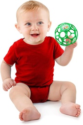 [11485] Oball Rattle Easy-Grasp Toy - Green