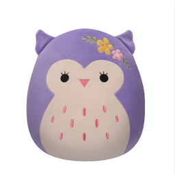 [JSMSQER00911] Squishmallows 12&quot; Holly Purple Owl Doll