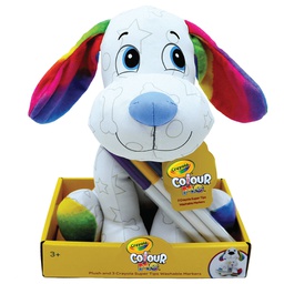 [DDI-PLY03021866] Crayola Colour Me Plush Puppy