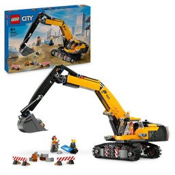 [LEGO-6470804] Lego yellow construction excavator